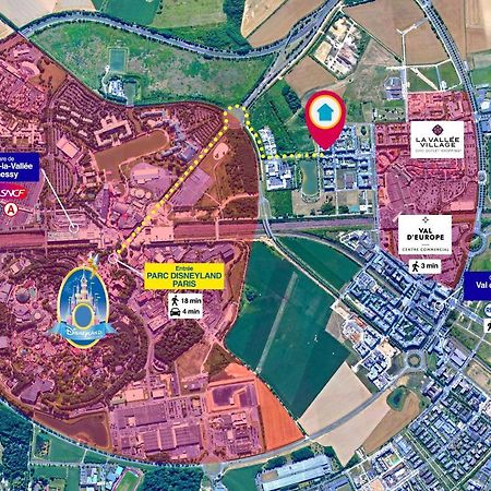 Disneyland-Paris, Studio 2 Pers, Wifi Серрі Екстер'єр фото